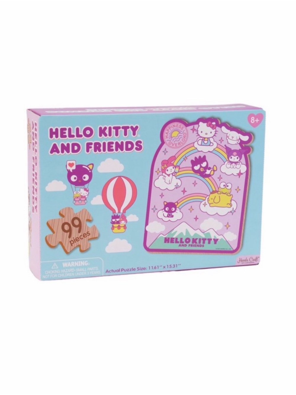 NIB Hello Kitty and Friends Wood Puzzles